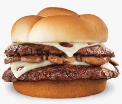 Mushroom & swiss butterburger